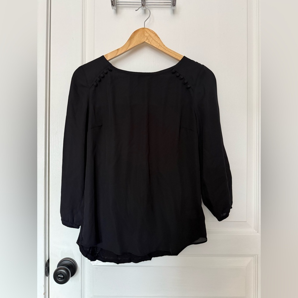 Elegant Black Women's Blouse